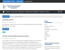 Tablet Screenshot of ordineingegneri.cz.it