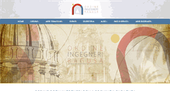 Desktop Screenshot of ordineingegneri.rg.it